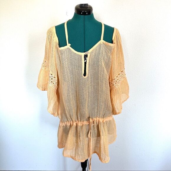 Sunday Saint Tropez Linen Swim Cover up - Picture 1 of 10